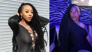 Eish: Nadia Nakai fumes after hairstylist ruins her R12k rainbow wig