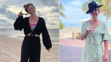 Siya Kolisi shares funny photo of Rachel out on holiday, SA has a good laugh