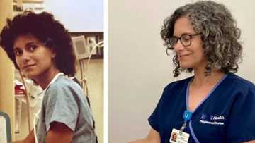 Nurse , 67, shares stunning photos of when she started her career and retired, many can't stop drooling