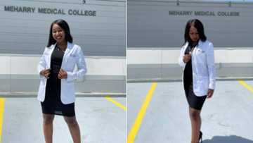 "Black Girl, White Coat": Medical student shuts it down with iconic & lovely pics