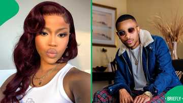 Video: Anele Zondo and L-Tido kiss during flirty interview, Mzansi reacts