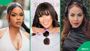 Jojo Robinson flaunts bikini bod with Londie London and Nonku Williams in Mauritius