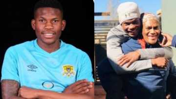 Mom of Black Leopards player shares heartwarming post after 1st goal