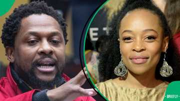 Mbuyiseni Ndlozi's wife Mmabatho Montsho reacts to his new venture at Power FM