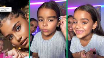 Little girl's stunning makeup transformation into Tyla wows TikTok: "Beautiful"