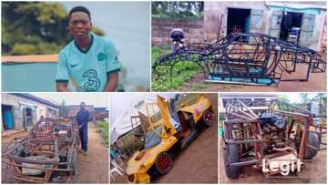 Young man builds sports car, shares the challenges he faced for 4 years