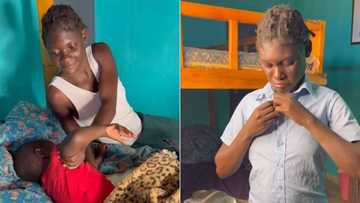 18-year-old mom who started Grade 1 shares morning routine, peeps amazed as she balances motherhood and school