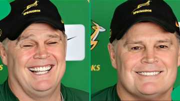 "A man for every occasion": SA amused by Rassie's dance moves while celebrating Springboks