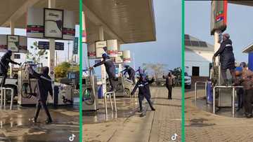Engen petrol attendants turn filling station into party spot, viral video amuses SA