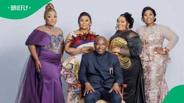Musa Mseleku shares sweet throwback picture with three of his five wives