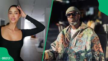Black Coffee's bae impresses South Africans after speaking a local language in viral video