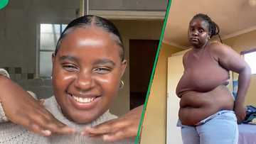 "Just mix those three things": SA applauds lady's impressive weight loss plan in viral TikTok