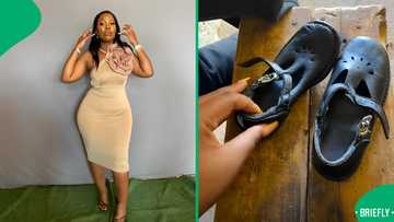 "We're not ready to be parents": Mom dries Toughees school shoes in the microwave, SA in stitches