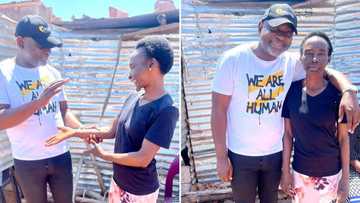 Collen Mashawana commits to build home for poor unemployed woman living in shack with rare medical condition