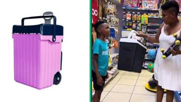 Mom stunned by R1,400 Cadii school bag, Finds alternative plan: "This thing is a cooler box"