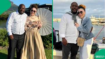 Leleti Khumalo shows love to husband Skhuthazo Khanyile in sweet post: "You mean the world to me"