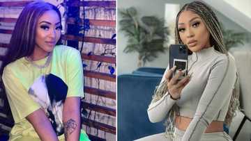 Nadia Nakai confirms on Kaya959 show that she's not dating AKA to spite Cassper Nyovest, Mzansi defends her after seeing the "weird" interview clip