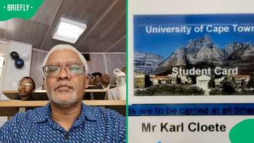 “This is inspiring”: Karl Cloete becomes university student at UCT aged 59, Mzansi loves it