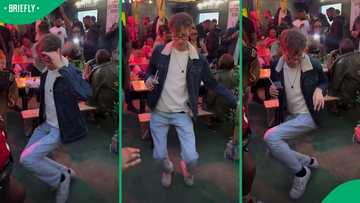 "I love my country": SA pleased with white guy's Amapiano dance in TikTok video