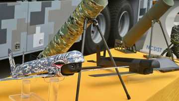 Taiwan unveils portable attack drone as China tensions rise
