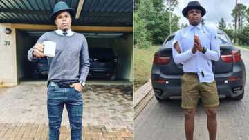 Willard Katsande flaunts his new G Wagon after leaving Kaizer Chiefs