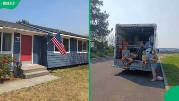 “Love this”: Afrikaner family in America moves into first house with a yard