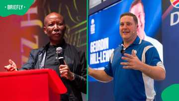Malema accuses DA's Hill-Lewis of hiding racism behind EFF corruption claims at Joburg Debate