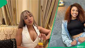 Amanda du-Pont's alleged bae flaunts money in video, SA unimpressed: "Money certainly can’t buy class"