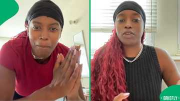 An American woman tried the famous Mzansi's favourite sour milk, and shared her thoughts on it online