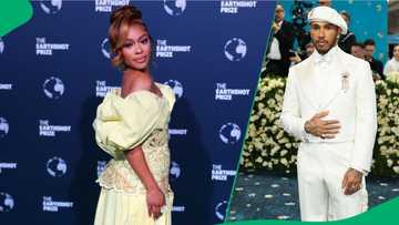 "Give us Lewis Hamilton": Nomzamo Mbatha watches Austrian Grand Prix in Ferrari garage, SA curious