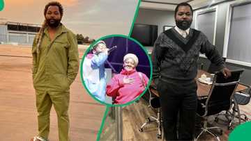 Sjava performs for his mother on his Isibuko Tour in Durban, video melts hearts: "He loves his mom"