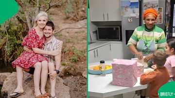 "What a beautiful gesture": Domestic worker gets birthday gifts from family's children, SA moved