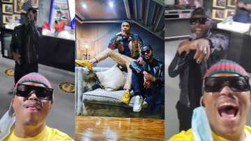 Somizi shares video of Vusi Nova singing: "The LOML can sing"