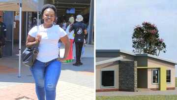 Pretoria woman builds shack version of her dream house, Mzansi peeps applaud her impressive structure