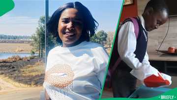 "What a precious baby": Tender moment as little girl gets new phone from loving mother, SA moved