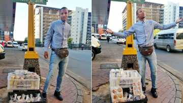 Sebenza boy: Young entrepreneur proudly shows that hard work pays off