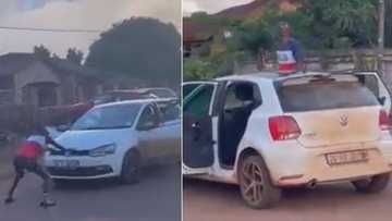 Keep on rolling: Mzansi bursts out laughing over viral VW Polo video