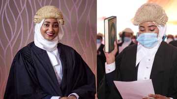 Lady passes bar exam celebrates being admitted: "I thought I'd never make it"
