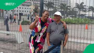 Man and woman married for 27 years eat from 1 plate at meal time in TikTok video, SA touched
