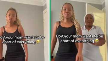 Mom joins daughter's dance to Trey Songz's 'Say Aah' in TikTok video, SA gush over duo's hip-hop routine