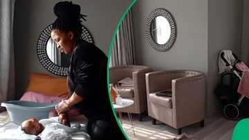 "My mother-in-law gave me her bedroom": Lady gets luxurious master bedroom after giving birth