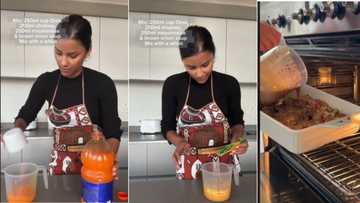 TikTok of influencer's Oros chicken recipe leaves Mzansi hesitant about woman's cooking skills