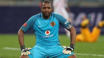 Itumeleng Khune shows off the awards in his house and shuts down doubters