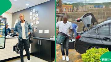 "You're an inspiration, bro": Firstborn breadwinner spoils family over festive, SA moved