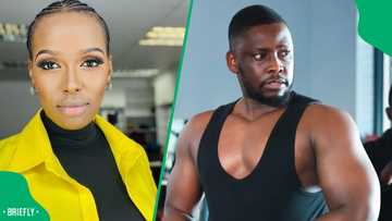 SA roasts Wiseman Mncube’s wife over her outfit: “Where was she going?”