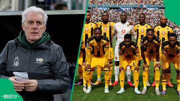 Hugo Broos confirms why Kaizer Chiefs players were left out of Bafana Bafana squad