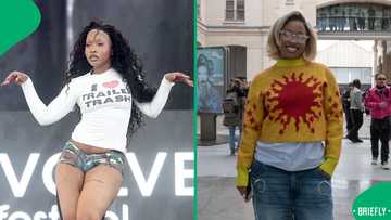 Uncle Waffles shows off her new body in hot picture, fans impressed: "Eswatini is well represented"