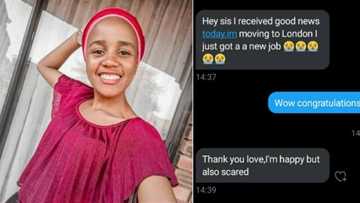 Social media influencer toasts to woman who lands job in London, Mzansi reacts