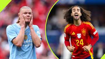 Marc Cucurella's Subtle Dig at Erling Haaland During Spain’s Euro Celebration: Video