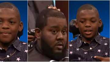 Throwback to when 8-year-old barber gave a clean haircut to grownup man on Steve Harvey’s show